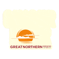 Ginger Beer Sunset Sticker by greatnorthernaustralia