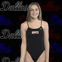Swim Swimming GIF by SMU Mustangs