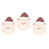 Christmas くま Sticker