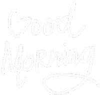 Good Morning Sticker