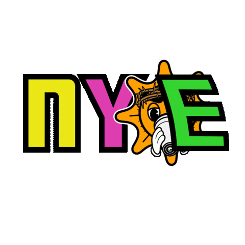 New Years Chicago Sticker by Glo Mula