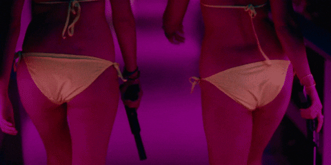 Gun Bikini GIF by Spring Breakers