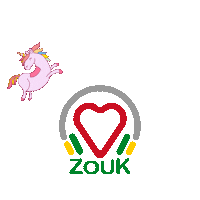 Unicorn Pony Sticker by Visual Beesy