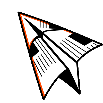 advertising paperplane Sticker by Ciaopeople