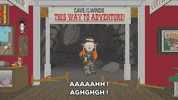 entrance running GIF by South Park 
