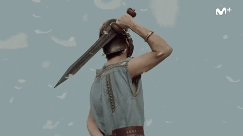 lets go fight GIF by Movistar+