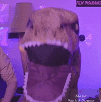 Happy T Rex GIF by CA in LA