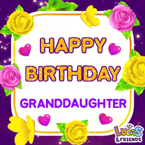 Happy Birthday GIF by Lucas and Friends by RV AppStudios