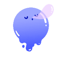 pop slime Sticker by Smol Bucket