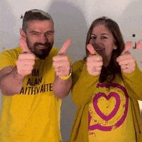 Double Thumbs Up GIF by Yellow Tuxedo