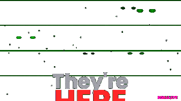 They Are Here Alien Invasion Sticker by bonuz