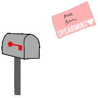 Baby Mailbox Sticker by Spearmint Love