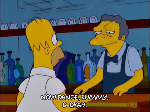 obey homer simpson GIF