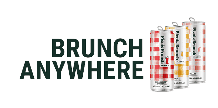 Brunch Anywhere Sticker by Picnic Brunch