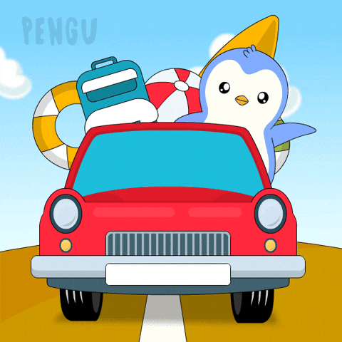 Summer Travel GIF by Pudgy Penguins