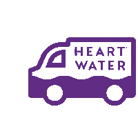 Rain Water Love Sticker by HeartWater