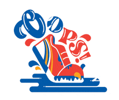 Shoes Oops Sticker