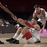 thelondonlions picking up help me up sam dekker i got you bro GIF