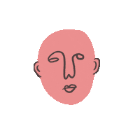 Colourpencils sad pink health peace Sticker
