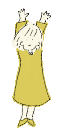 Happy Girl Sticker