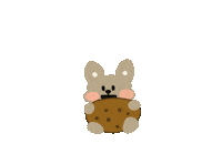 ddangkkom_boss 과일 잠 영화 밥 Sticker