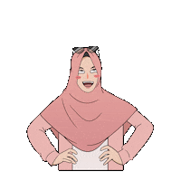 Laugh Muslim Sticker by ardhanipm