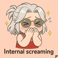 Emotional Damage Screaming Internally GIF by Persona