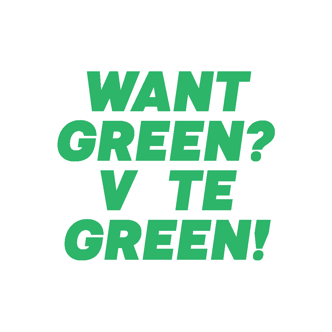 Green Wave Sticker by Green Party Ireland
