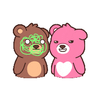 Teddy Bear Lol Sticker by BEARISH