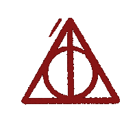 karlafabri harry potter harry harrypotter simbolo Sticker