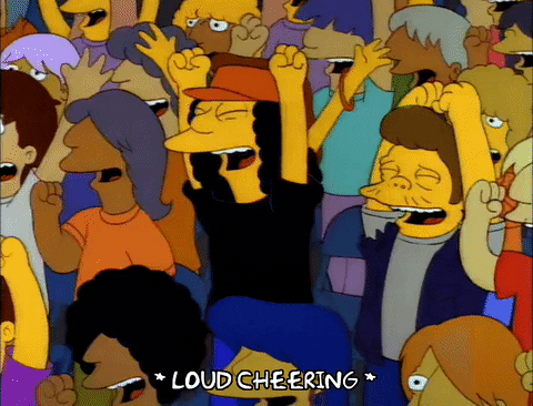 Happy Season 3 GIF by The Simpsons