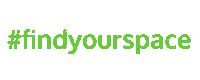 Findyourspace Sticker by Zutila
