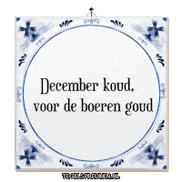 Winter Humor Sticker by Tegelspreuken.nl