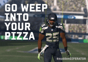 seattle seahawks GIF by Madden Giferator
