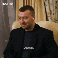 I Guess So Sam Smith GIF by Apple Music