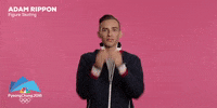 shocked pyeongchang 2018 GIF by NBC Olympics