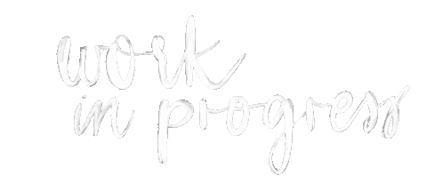 Work In Progress Sticker