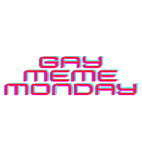 bostonuq meme gay memes colorful Sticker