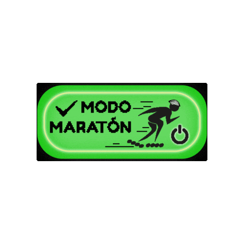 levelupescuela giphygifmaker skating maraton speedskating Sticker
