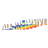 All-Inclusive Rainbow Sticker by trivago