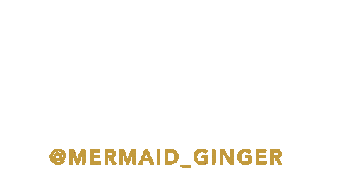 The Little Mermaid Swim Sticker by Mermaid Ginger, The Koi Queen