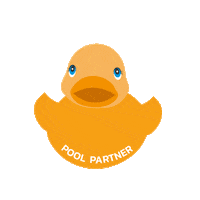 poolpartner01 cute duck ente rubber duck Sticker