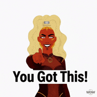 You Got This White Background GIF by World Of Women