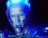 Mr Freeze Winter GIF