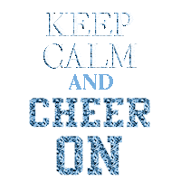 cheers keep calm Sticker by Poms