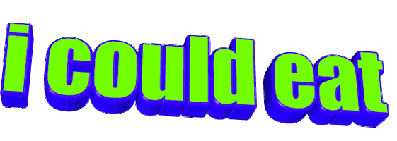 hungry text Sticker