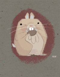 art hamster GIF by Aron Shay
