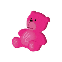 Pink Bear Sticker by Unicorn Cosmetics