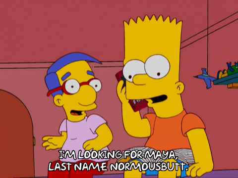 Bart Simpson Prank GIF