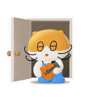 Cat Goodbye GIF by Daangnmarket